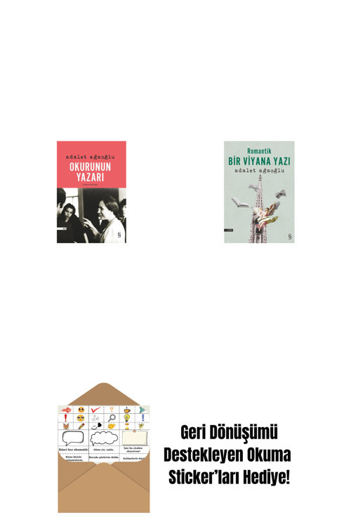 Everest Yayınları Okurunun Yazarı + Romantik Bir Viyana Yazı + Okuma Sticker'Ları