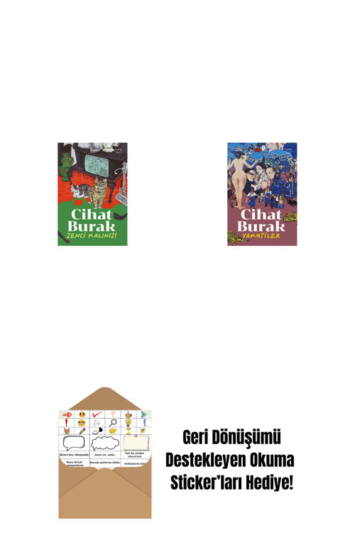 Everest Yayınları Zenci Kalınız + Yakutiler + Okuma Sticker'Ları
