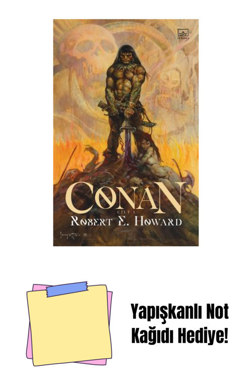 İthaki Yayınları Conan: Cilt 1 + Yapışkanlı Not Kağıdı