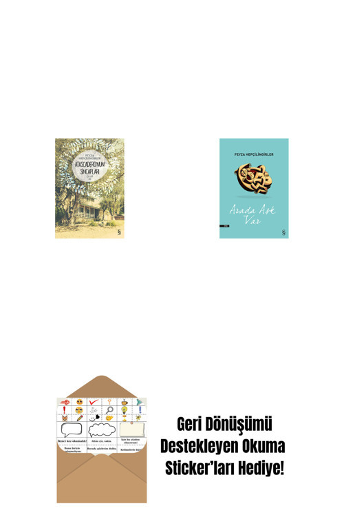 Everest Yayınları Atascadero'Nun Sincapları + Arada Aşk Var + Okuma Sticker'Ları