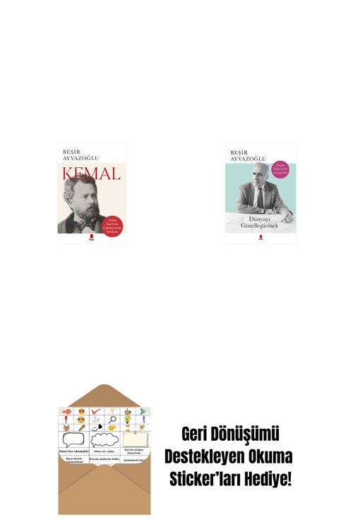 Everest Yayınları Kemal + Dünyayı Güzelleştirmek + Okuma Sticker'Ları