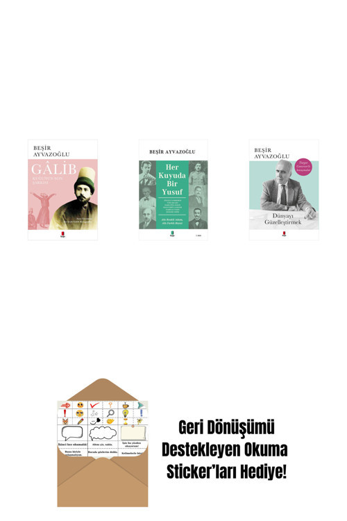 Everest Yayınları Gâlib - Kuğunun Son Şarkısı + Her Kuyuda Bir Yusuf + Dünyayı Güzelleştirmek + Okuma Sticker'Ları
