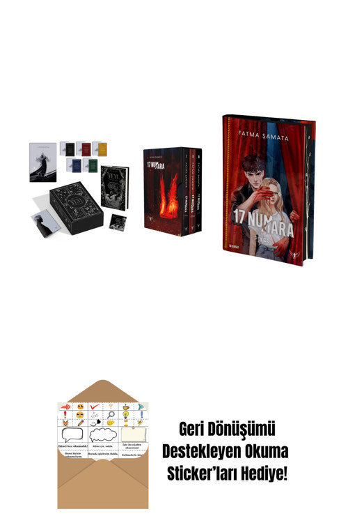 Artemis Yayınları Fatma Şamata 3 Kitap Set + Okuma Sticker'Ları