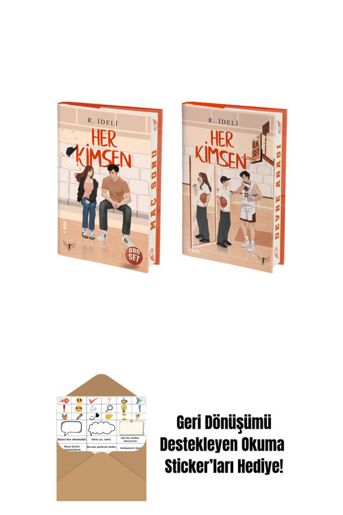 Artemis Yayınları Her Kimsen - Son Set (Ciltli) + Her Kimsen - İlk Set (Ciltli) + Okuma Sticker'Ları