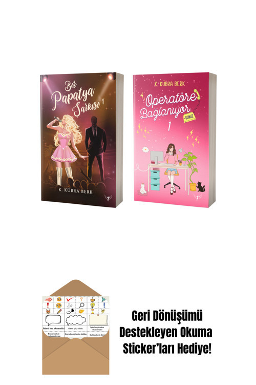 Artemis Yayınları Bir Papatya Şarkısı 1 + Operatöre Bağlanıyorsunuz 1 + Okuma Sticker'Ları