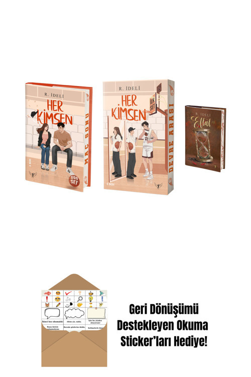 Artemis Yayınları R. İdeli 3 Kitap Set + Okuma Sticker'Ları