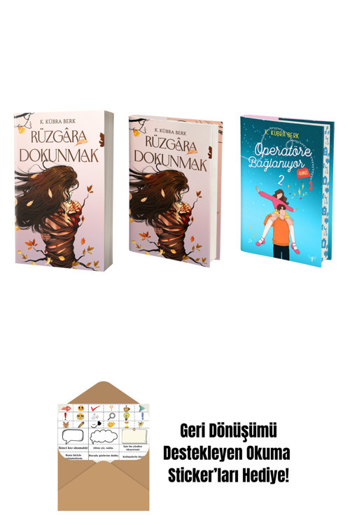 Artemis Yayınları K. Kübra Berk 3 Kitap Set + Okuma Sticker'Ları