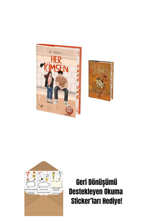Artemis Yayınları Her Kimsen - Son Set (Ciltli) + Eflâl 4 (Ciltli) + Okuma Sticker'Ları