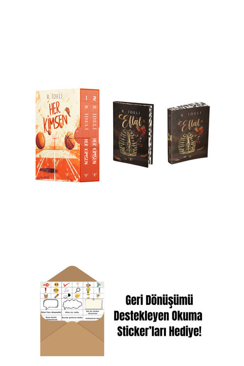 Artemis Yayınları R. İdeli 3 Kitap Set + Okuma Sticker'Ları