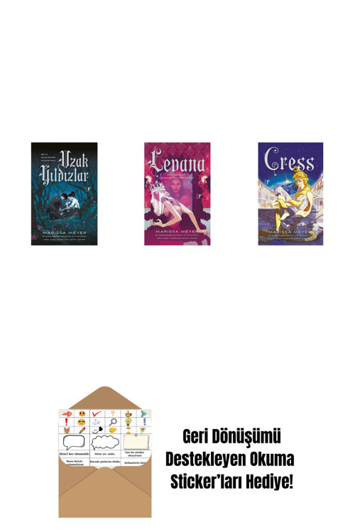 Artemis Yayınları Marissa Meyer 3 Kitap Set + Okuma Sticker'Ları