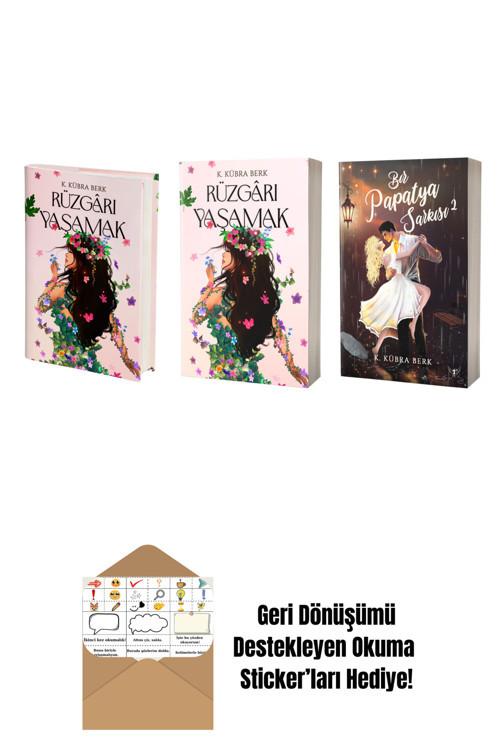 Artemis Yayınları K. Kübra Berk 3 Kitap Set + Okuma Sticker'Ları