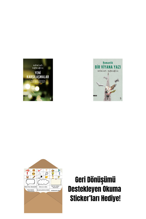 Everest Yayınları Yeni Karşılaşmalar + Romantik Bir Viyana Yazı + Okuma Sticker'Ları