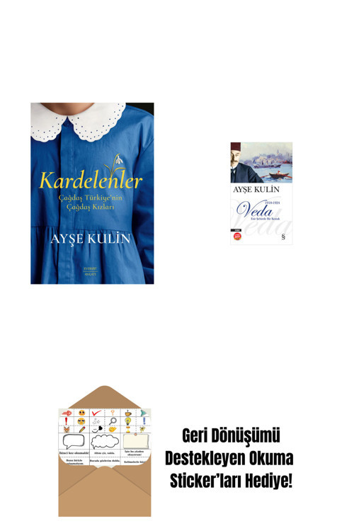 Everest Yayınları Kardelenler + Veda (Midi Boy) + Okuma Sticker'Ları