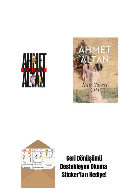 Everest Yayınları Son Oyun + Kılıç Yarası Gibi + Okuma Sticker'Ları