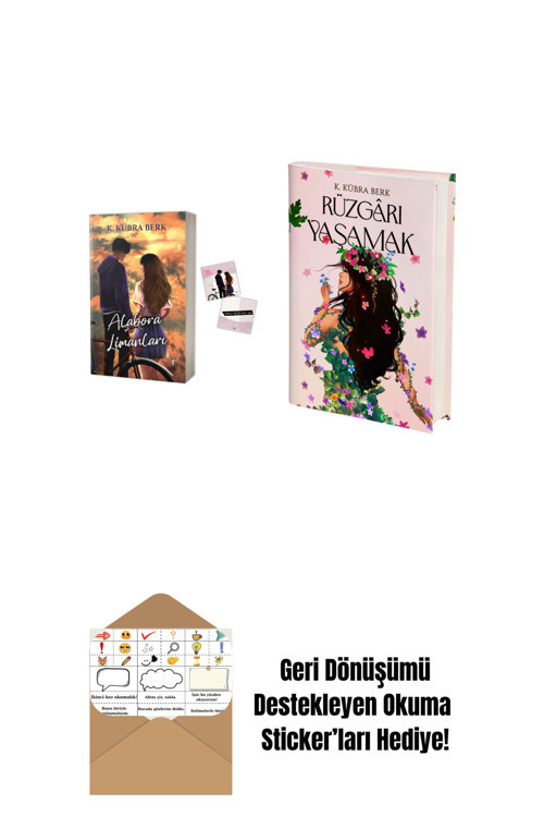 Artemis Yayınları Alabora Limanları 1 + Rüzgârı Yaşamak (Ciltli) + Okuma Sticker'Ları