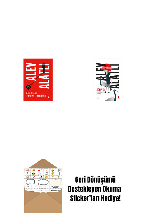 Everest Yayınları O.K. Musti Türkiye Tamamdır + Schrödinger’İn Kedisi 2 - Rüya + Okuma Sticker'Ları