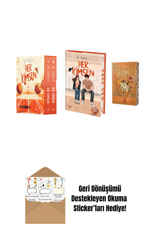 Artemis Yayınları R. İdeli 3 Kitap Set + Okuma Sticker'Ları