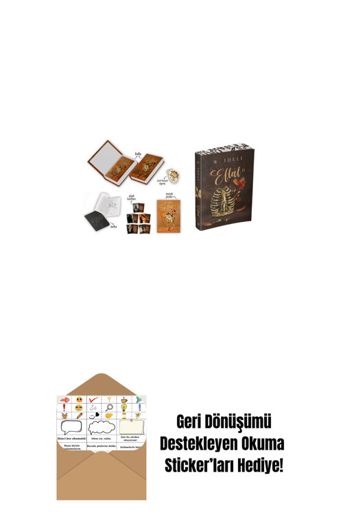 Artemis Yayınları Eflâl 4 (Ciltli - Kutulu Set) + Eflâl 2 + Okuma Sticker'Ları