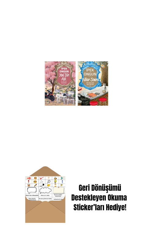 Artemis Yayınları Yeni Bir Aşk + Yıllar Sonra + Okuma Sticker'Ları