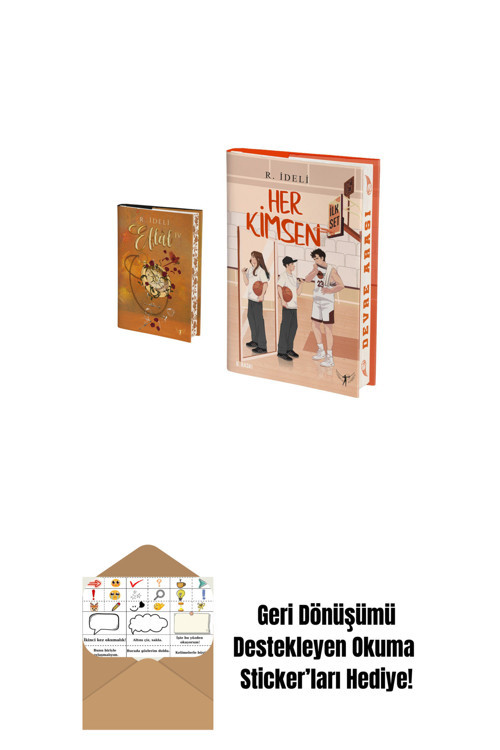 Artemis Yayınları Eflâl 4 (Ciltli) + Her Kimsen - İlk Set (Ciltli) + Okuma Sticker'Ları