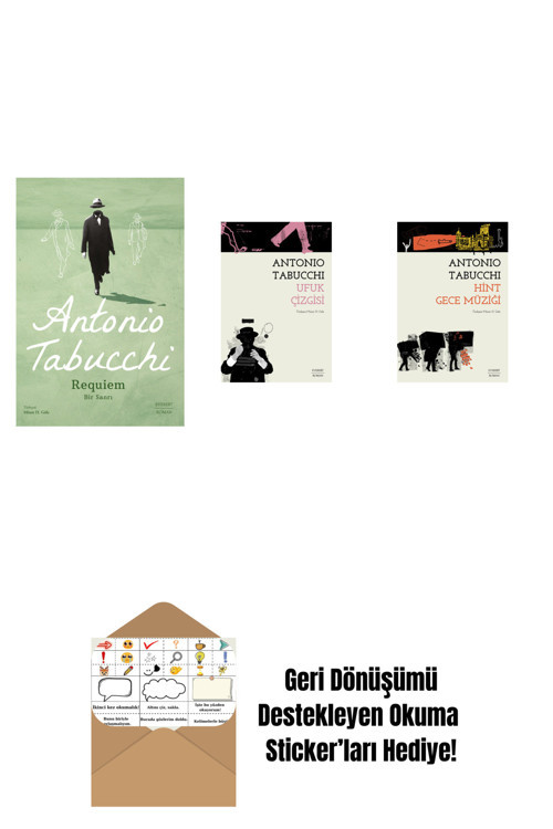 Everest Yayınları Requiem + Ufuk Çizgisi + Hint Gece Müziği + Okuma Sticker'Ları