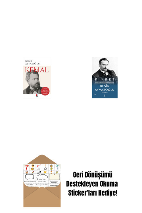 Everest Yayınları Kemal + Fikret (Ciltli) + Okuma Sticker'Ları