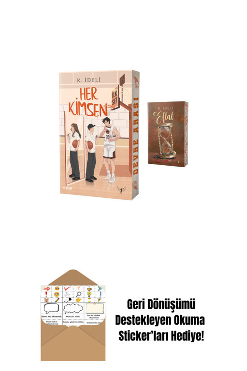 Artemis Yayınları Her Kimsen - İlk Set + Eflâl 3 + Okuma Sticker'Ları