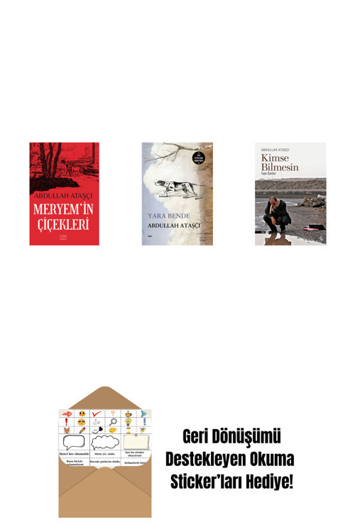 Everest Yayınları Meryem’İn Çiçekleri + Yara Bende + Kimse Bilmesin + Okuma Sticker'Ları