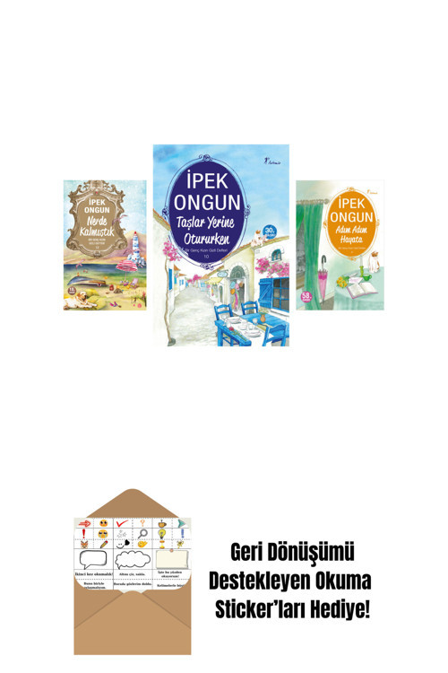 Artemis Yayınları İpek Ongun 3 Kitap Set + Okuma Sticker'Ları