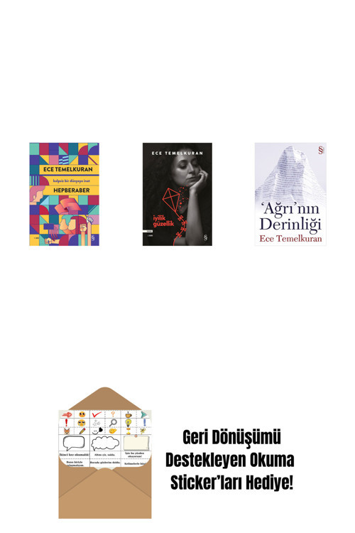 Everest Yayınları Hepberaber + İyilik Güzellik + 'Ağrı'Nın Derinliği + Okuma Sticker'Ları