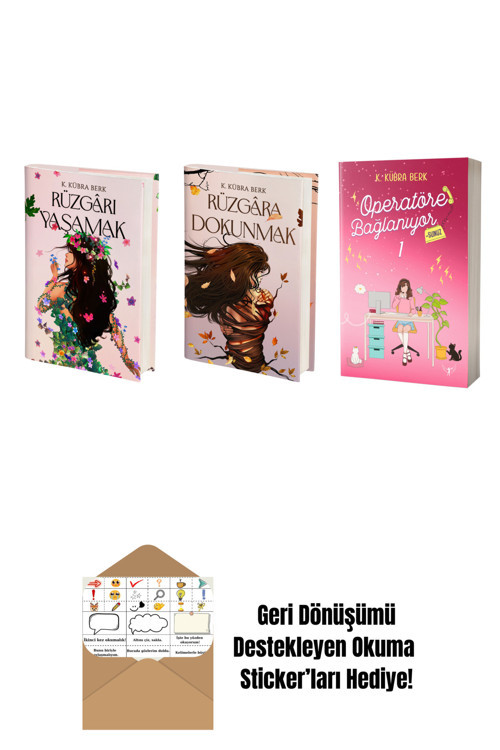 Artemis Yayınları K. Kübra Berk 3 Kitap Set + Okuma Sticker'Ları