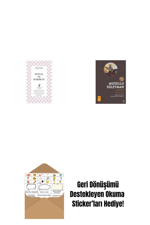 Everest Yayınları Hayal Ve Hakikat + Musullu Süleyman + Okuma Sticker'Ları