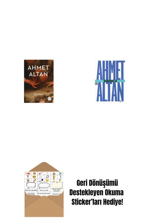 Everest Yayınları Zarlar + Sudaki İz (Cep Boy) + Okuma Sticker'Ları