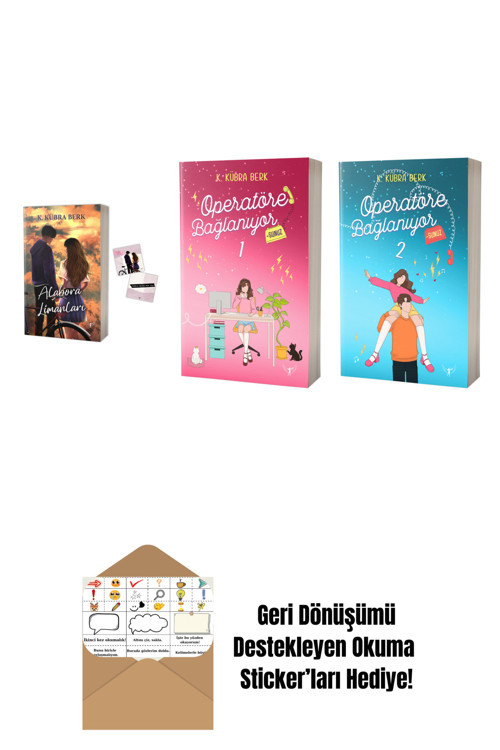 Artemis Yayınları K. Kübra Berk 3 Kitap Set + Okuma Sticker'Ları