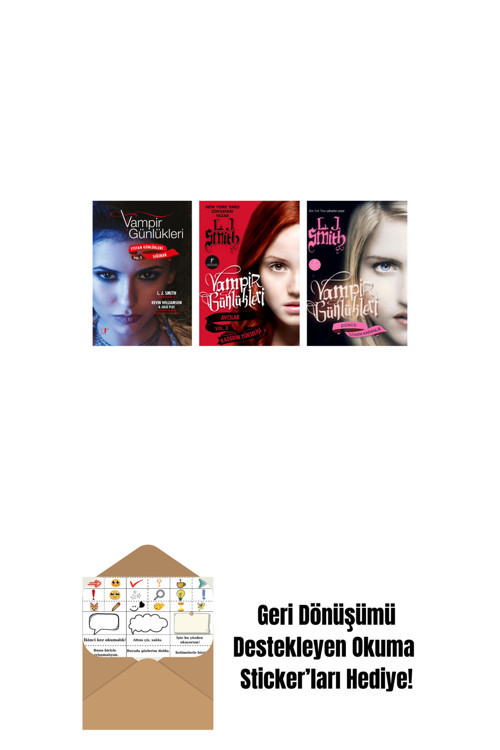 Artemis Yayınları L. J. Smith 3 Kitap Set + Okuma Sticker'Ları