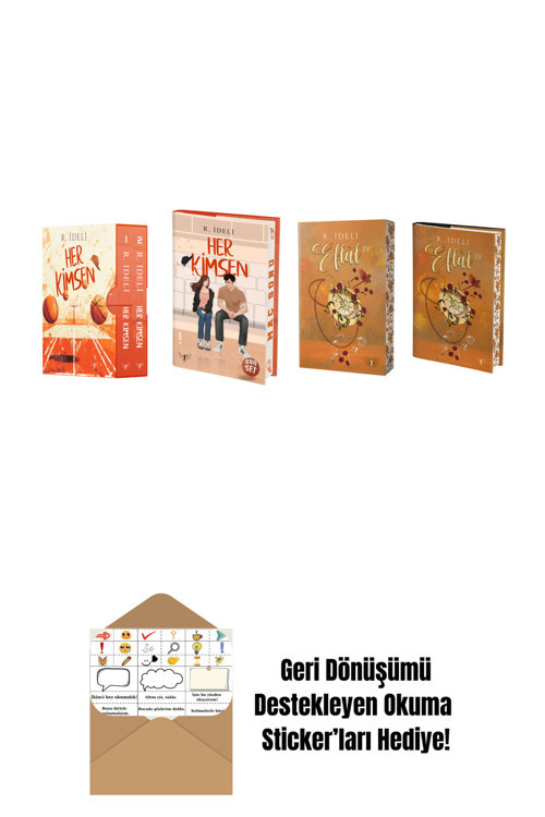 Artemis Yayınları R. İdeli 4 Kitap Set + Okuma Sticker'Ları