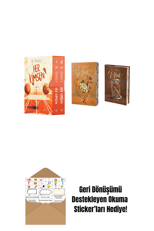Artemis Yayınları R. İdeli 3 Kitap Set + Okuma Sticker'Ları