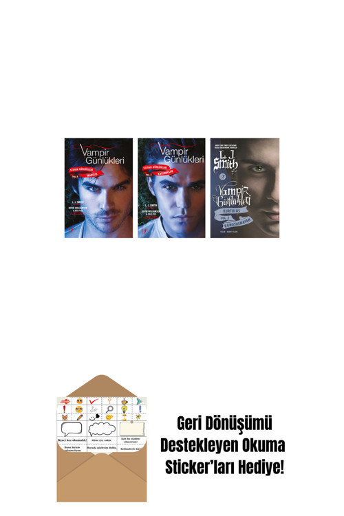 Artemis Yayınları L. J. Smith 3 Kitap Set + Okuma Sticker'Ları