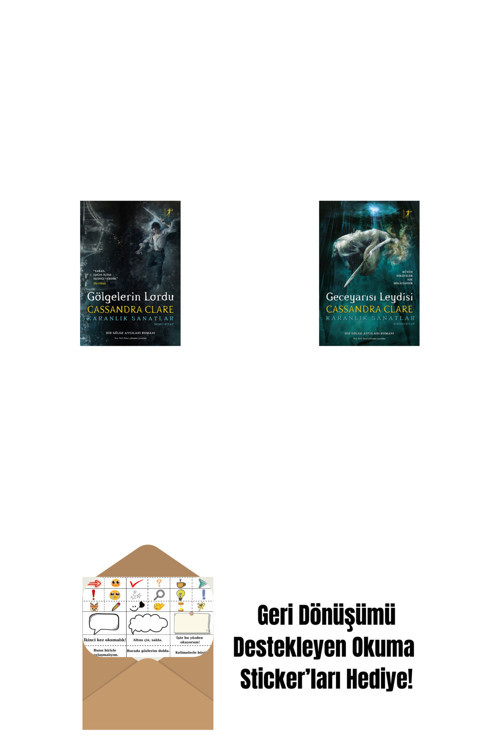 Artemis Yayınları Gölgelerin Lordu (Ciltli) + Geceyarısı Leydisi (Ciltli) + Okuma Sticker'Ları