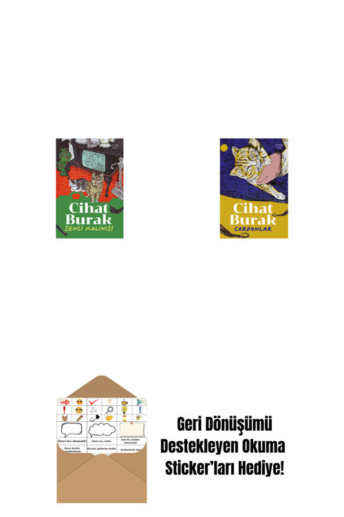 Everest Yayınları Zenci Kalınız + Cardonlar + Okuma Sticker'Ları