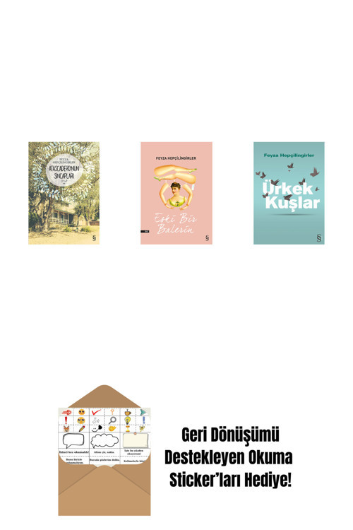 Everest Yayınları Atascadero'Nun Sincapları + Eski Bir Balerin + Ürkek Kuşlar + Okuma Sticker'Ları