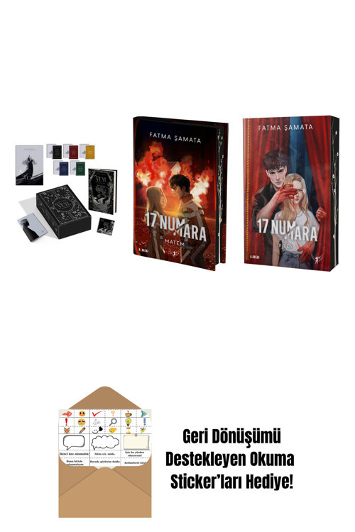 Artemis Yayınları Fatma Şamata 3 Kitap Set + Okuma Sticker'Ları