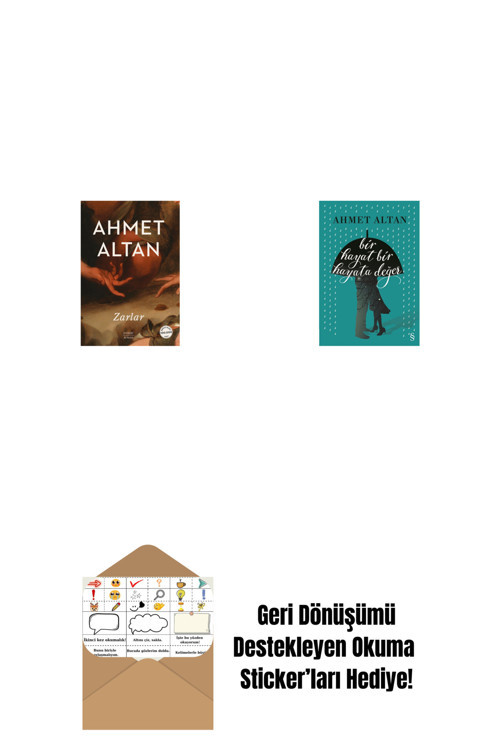 Everest Yayınları Zarlar + Bir Hayat Bir Hayata Değer + Okuma Sticker'Ları