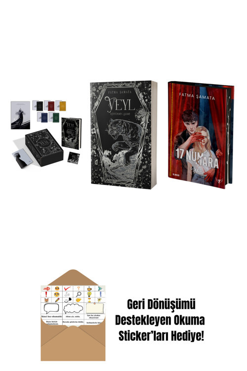 Artemis Yayınları Fatma Şamata 3 Kitap Set + Okuma Sticker'Ları