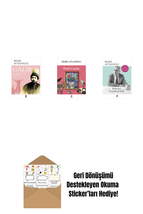 Everest Yayınları Gâlib - Kuğunun Son Şarkısı + Öteki Canlar + Dünyayı Güzelleştirmek + Okuma Sticker'Ları
