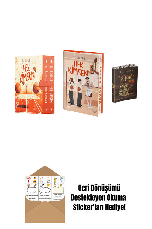 Artemis Yayınları R. İdeli 3 Kitap Set + Okuma Sticker'Ları