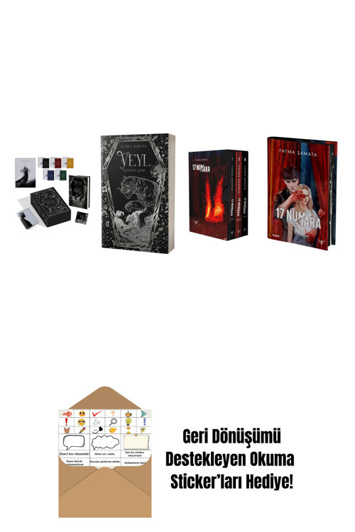 Artemis Yayınları Fatma Şamata 4 Kitap Set + Okuma Sticker'Ları