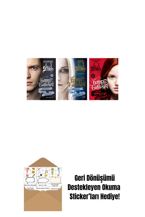 Artemis Yayınları L. J. Smith 3 Kitap Set + Okuma Sticker'Ları