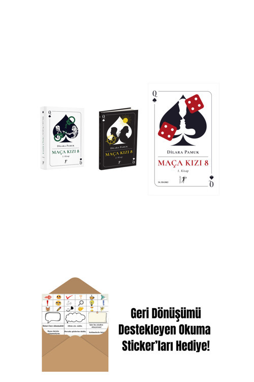 Artemis Yayınları Dilara Pamuk 3 Kitap Set + Okuma Sticker'Ları