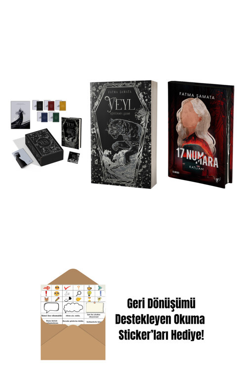 Artemis Yayınları Fatma Şamata 3 Kitap Set + Okuma Sticker'Ları